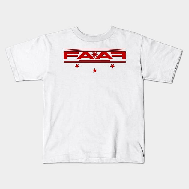 FAAF Kids T-Shirt by Nostalgink